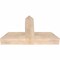 Ekena Millwork Portland Smooth Timber Gable Bracket, Douglas Fir, 36"W x 21"H x 5 1/2"D x 5 1/2"F, 14/12 Pitch GBW036X21X0606POR00SDF - alternate 5